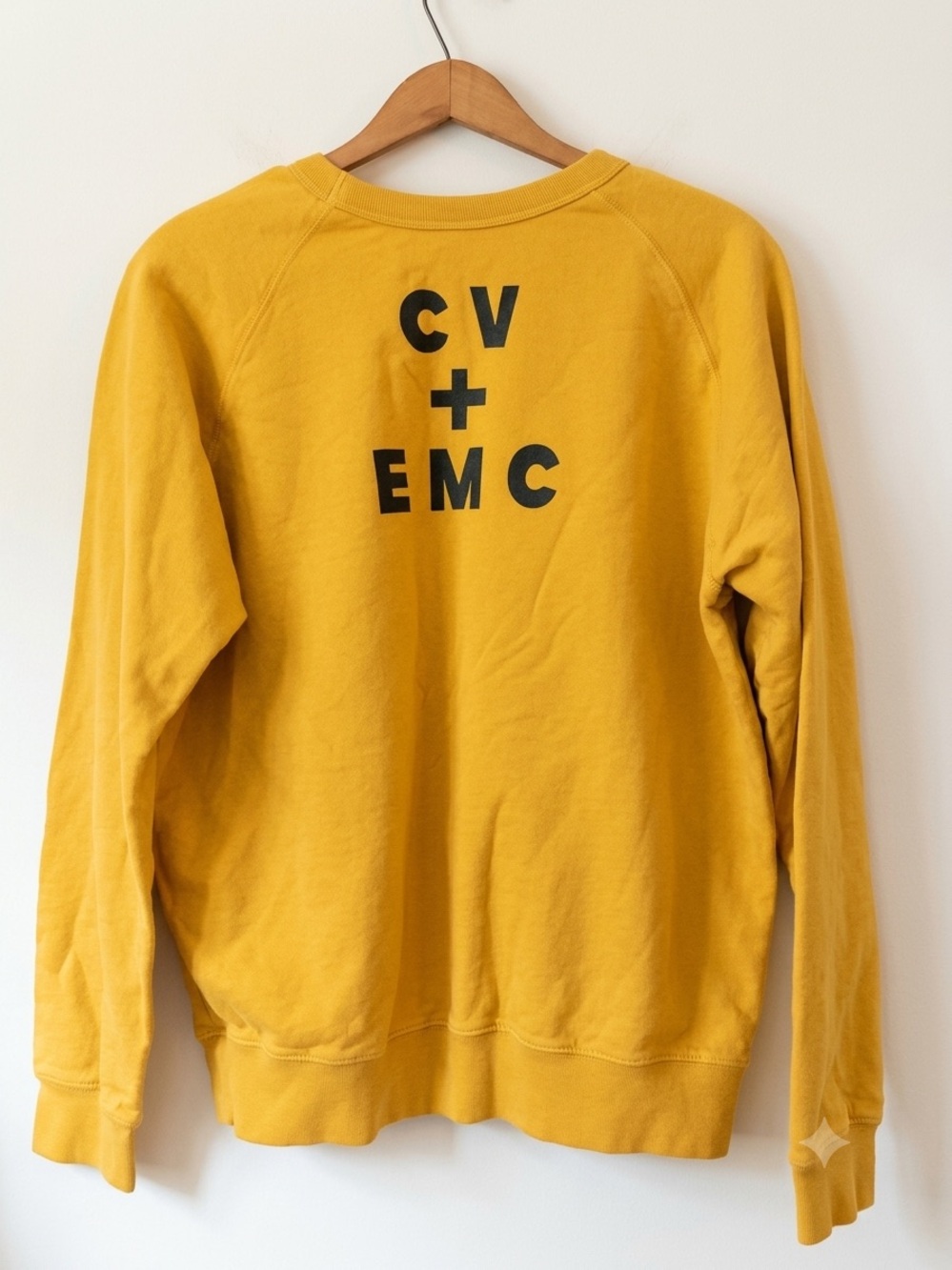 Clare V. + Every Mother Counts “I Love You Mother” Sweatshirt yellow size S - Picture 8 of 11